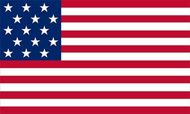 american flag plain