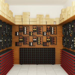 A wine cellar in LA
